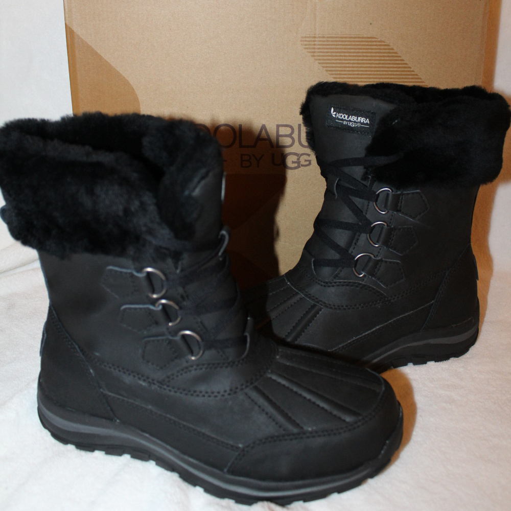 KOOLABURRA UGG NEDA WATERPROOF‎ LEATHER BOOTS NEW
